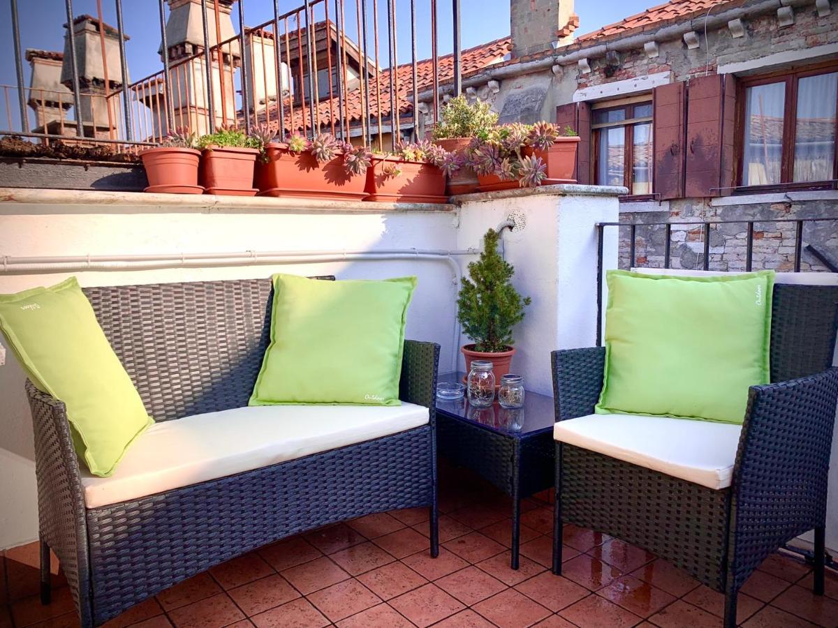 Rooftop Terrace Domus Dei Fabbri Venedig Exteriör bild